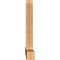 Ekena Millwork Eugene Smooth Timber Gable Bracket, Western Red Cedar, 84"W x 45"H x 5 1/2"D x 5 1/2"F, 13/12 Pitch GBW084X45X0606EUG00SWR - alternate 3